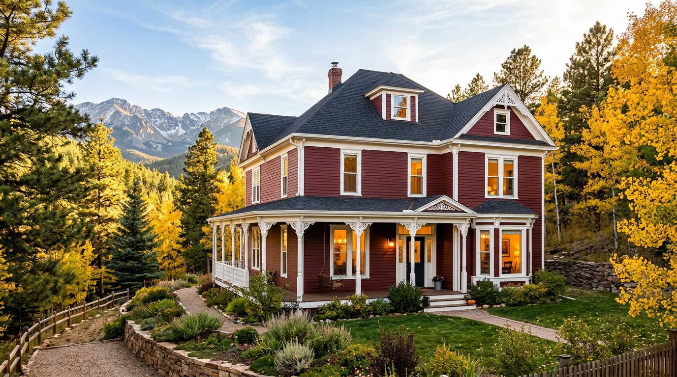 The Peter MacFarlane Estate in Central City Colorado